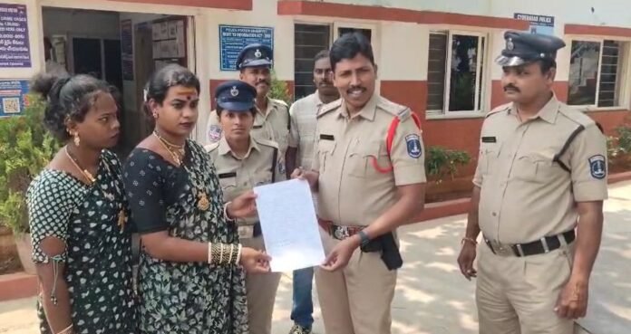 Jogini Sandhya files complaint against Agori at Shamirpet police station