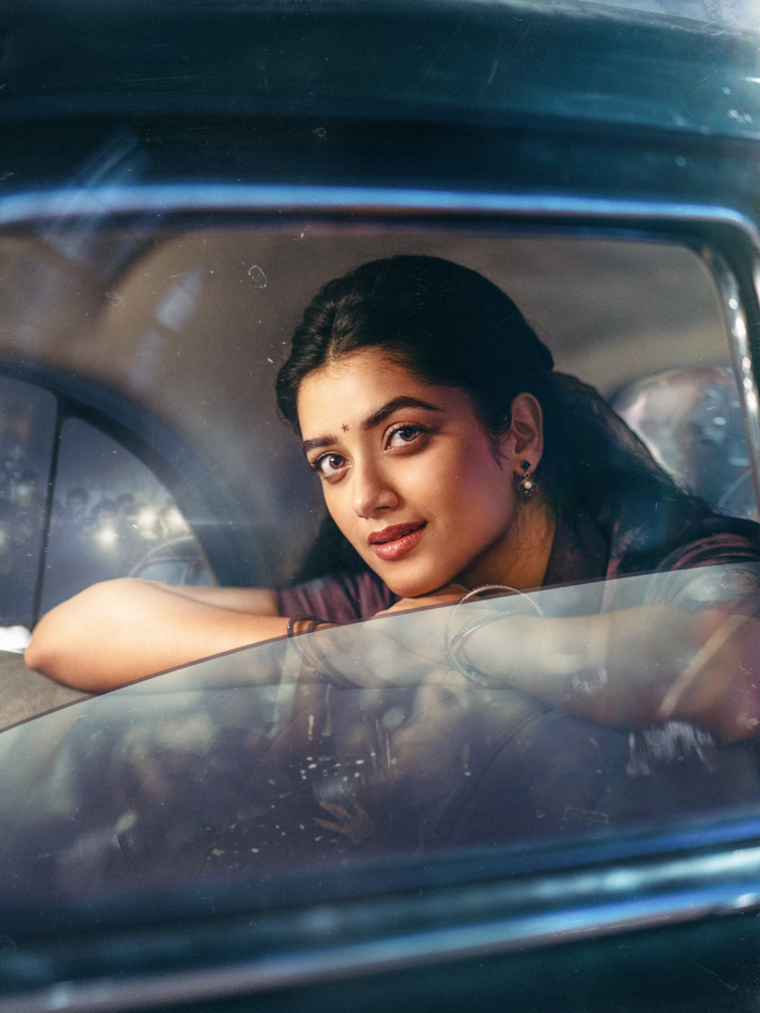 Bhagyashree Borse Classic Birthday Special Poster Released from Rana Daggubati's 'Kantha'