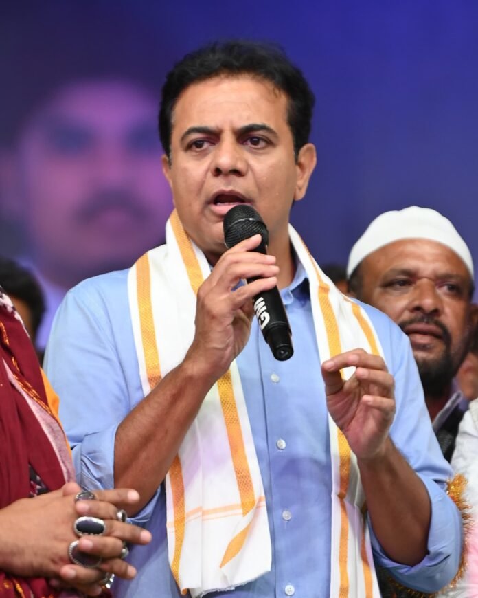 This is Daddamma government BRS Working President KTR