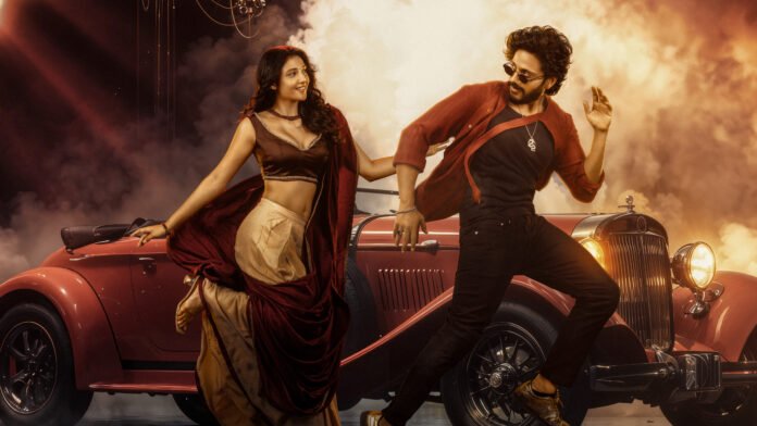 Super Hero Teja Sajja and Karthik Ghattamaneni release the first single 'Vibe Edu' from the Indian film 'Mirai'