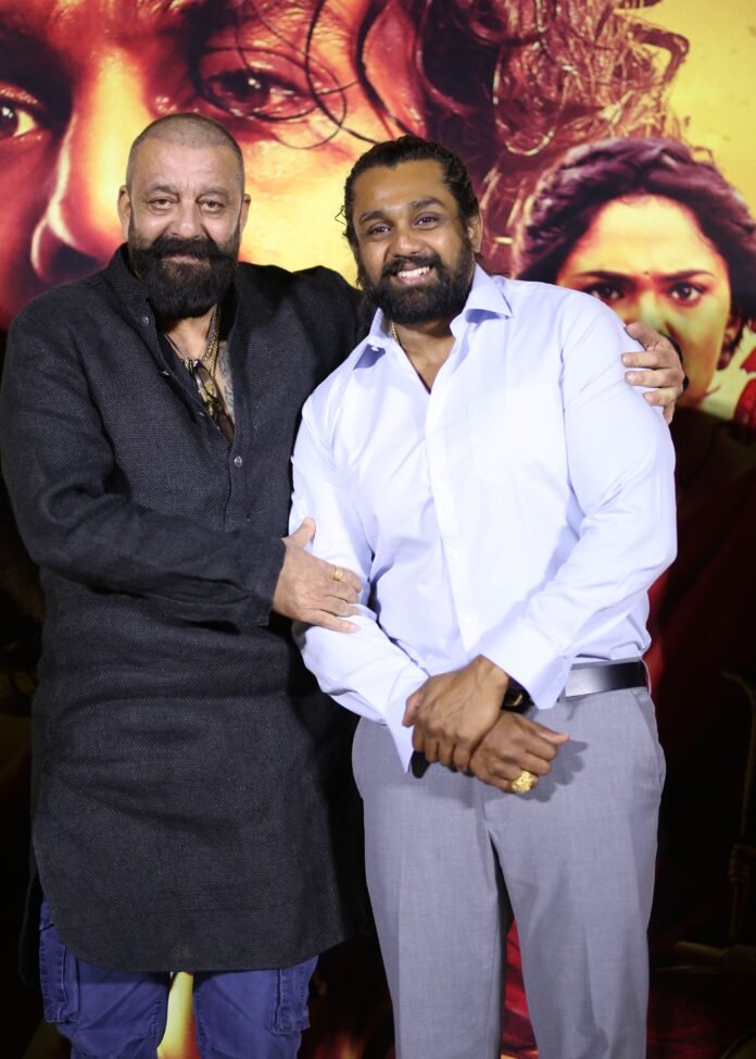 The film 'Kedi The Devil' was produced so well.. Sanjay Dutt at the teaser launch event*