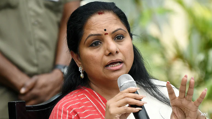 Kavitha supports Congress' decision BRS in turmoil
