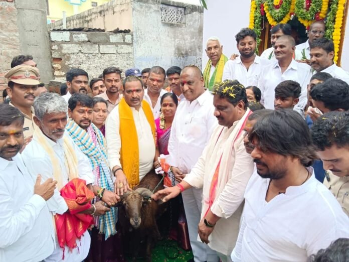 Build a house _ Catch a goat