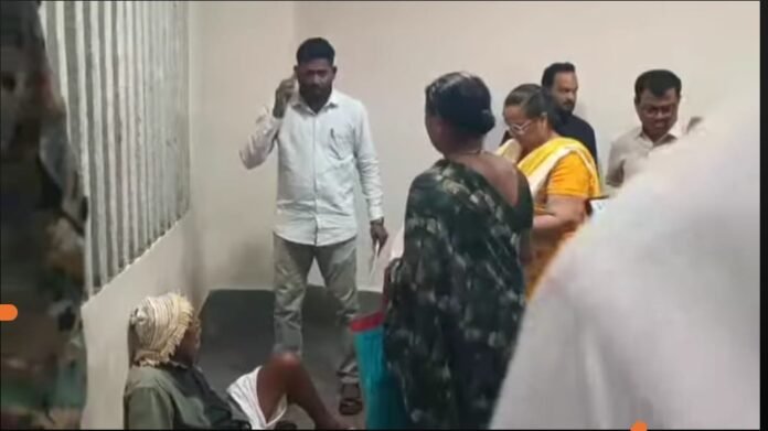 An old man who drank grass in public