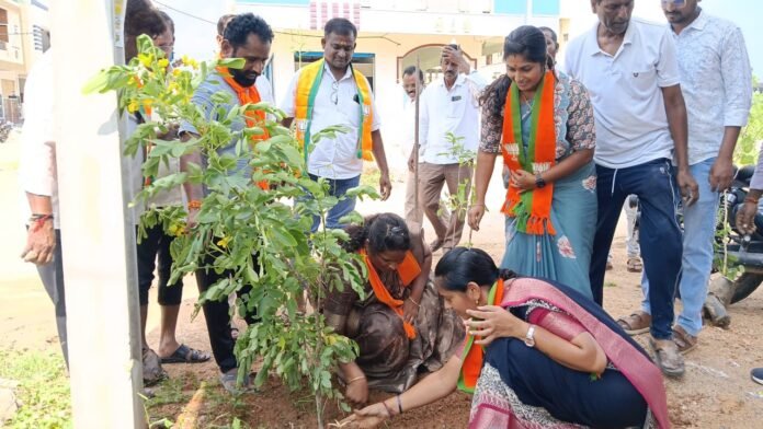 Swachh Bharat program at Rajanna Sircilla district headquarters