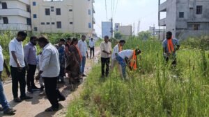 Swachh Bharat program at Rajanna Sircilla district headquarters