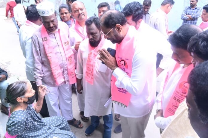 MP Vaddiraju's election campaign in Jubilee Hills constituency