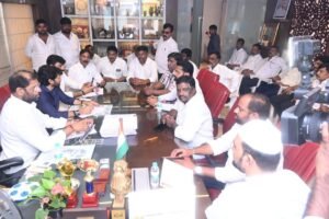 MP Vaddiraju along with MLC Pochampally gives direction to key BRS activists