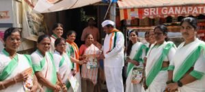 Seva Dal shows strength in Jubilee Hills constituency – Middela Jitender's campaign in full swing in Somajiguda