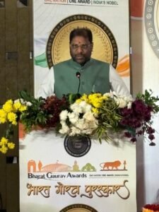 MP Vaddiraju honored with Lifetime Achievement Award – Bharat Gaurav Foundation