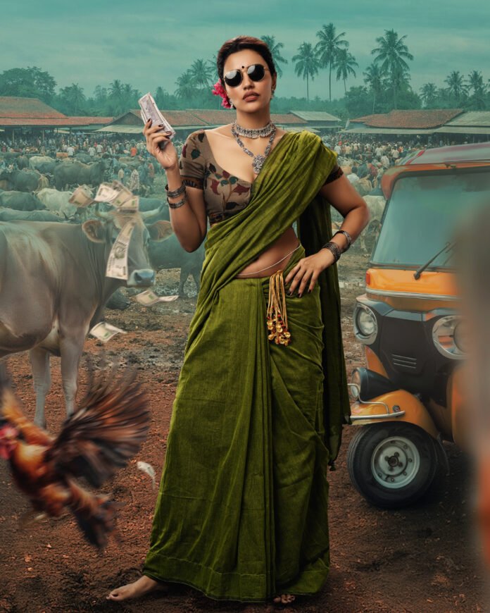 Akshara Gowda's first look as Daadi Kantamma from Sudheer Anand's 