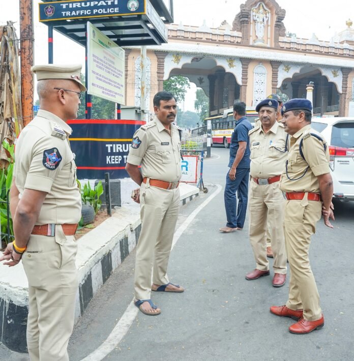 Tirupati District SP L. Subbaraidu,