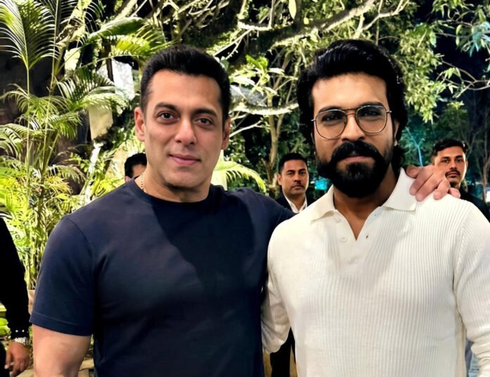 Ram Charan attended Salman Khan's 60th birthday party