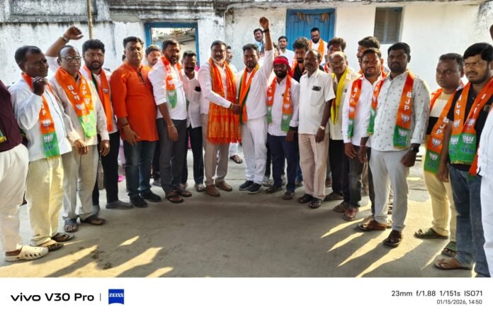 Huge additions to BJP under Mekala Kiran Yadav