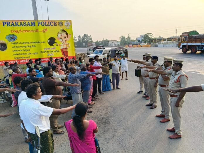 Police's innovative campaign on road safety: