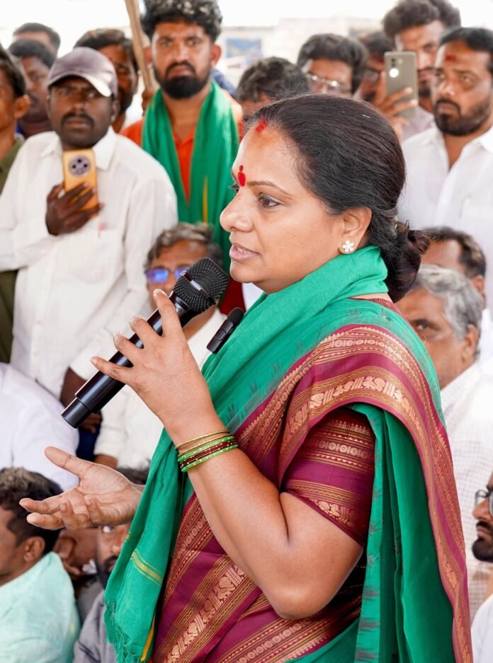Giving a clean chit to the Speaker is an ax to democracy: Kalvakuntla Kavitha