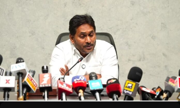 Cheating is visible in every aspect of Chandrababu Naidu's rule: Former CM YSRCP Jagan Mohan Reddy