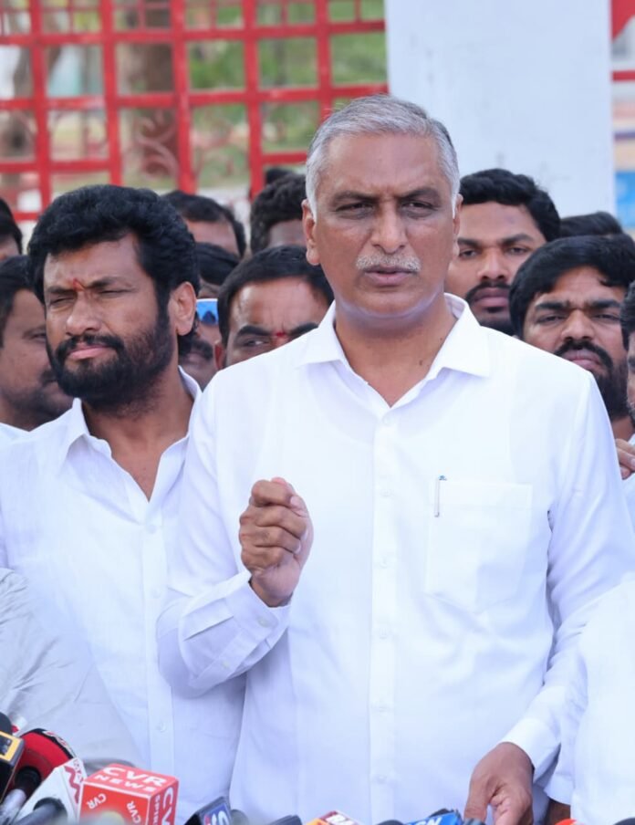 The next government is BRS: Harish Rao warns