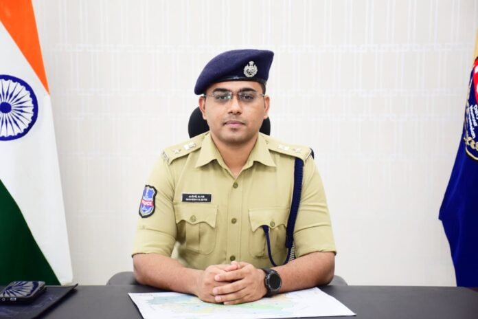 Implementation of Police Act within the district District SP Mahesh B.Gite.