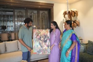 Konda Surekha meets Chiranjeevi