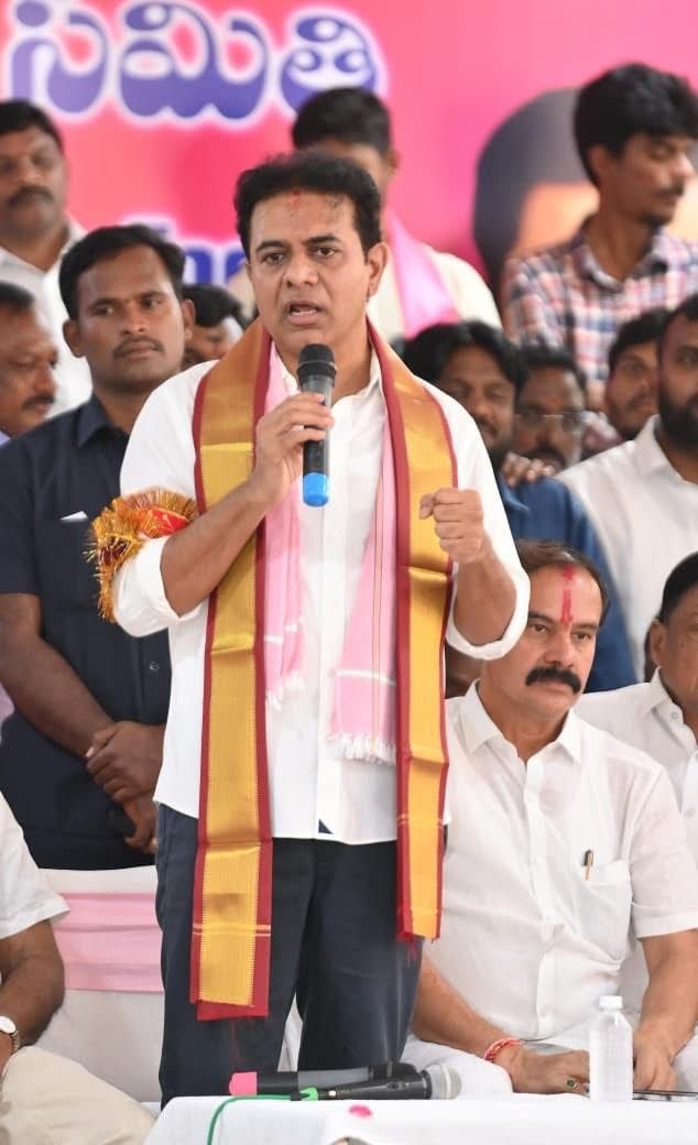 Chief Minister shamelessly exposed his face on guarantees: KTR