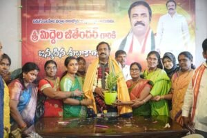 Middela Jitender's birthday celebrations in grand style