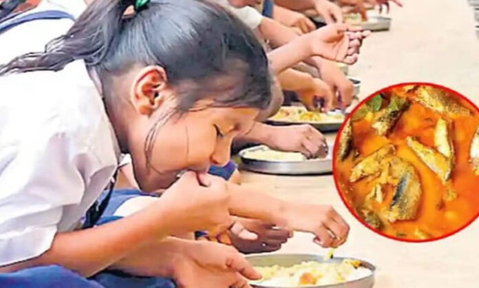 Fish for students under the Mid-Day Meal Scheme