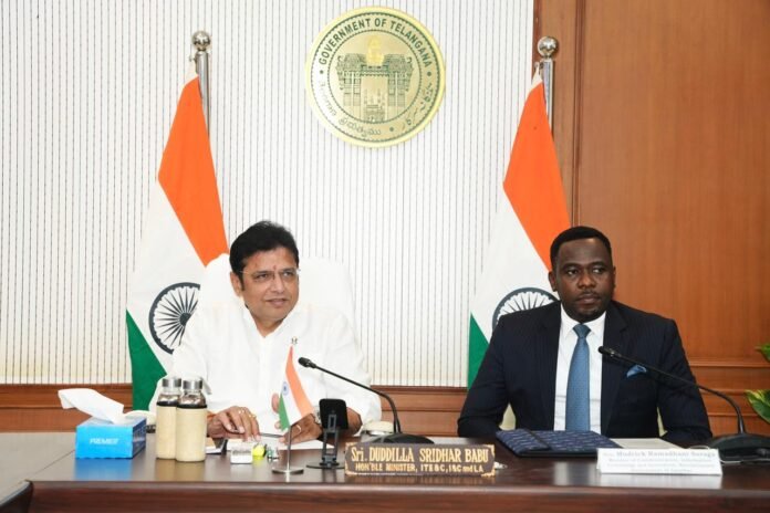 We will extend support to transition into a 'Digital Economy' — Minister Sridhar Babu