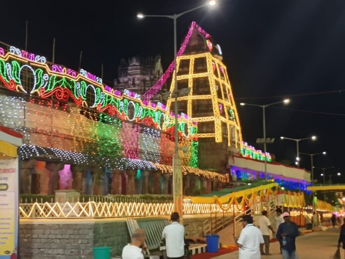 The resplendent grandeur of the Sri Kodandarama Swamy Brahmotsavams at Ontimitta, shimmering in the glow of silver radiance.