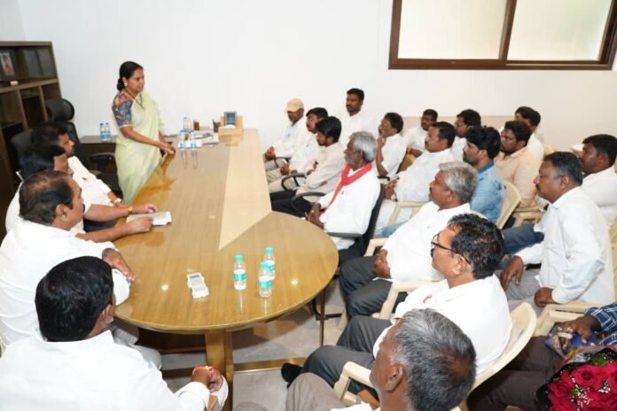Reservations should be increased to 18% in proportion to SC population: Kavitha