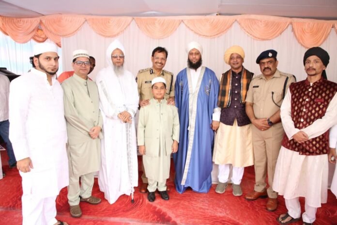 Special Ramadan Prayers: CP Sajjanar Oversees Arrangements