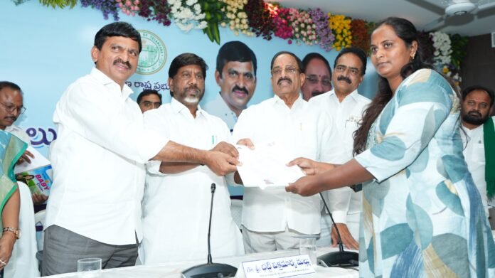 Houses for Velugamatla victims right there.