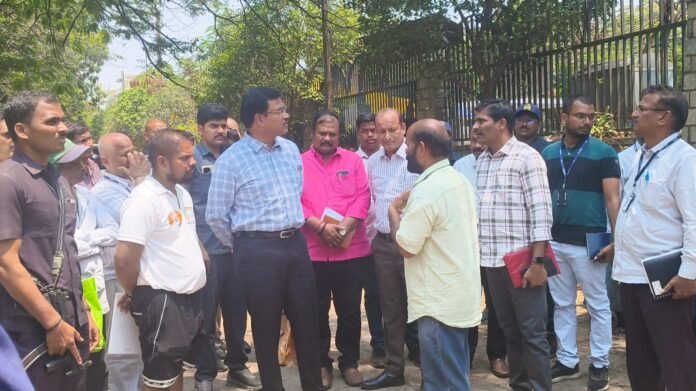 Hydra Check on Encroachments in Indira Park