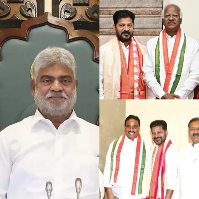 Speaker Gives Clean Chit to Danam Nagender and Kadiyam Srihari
