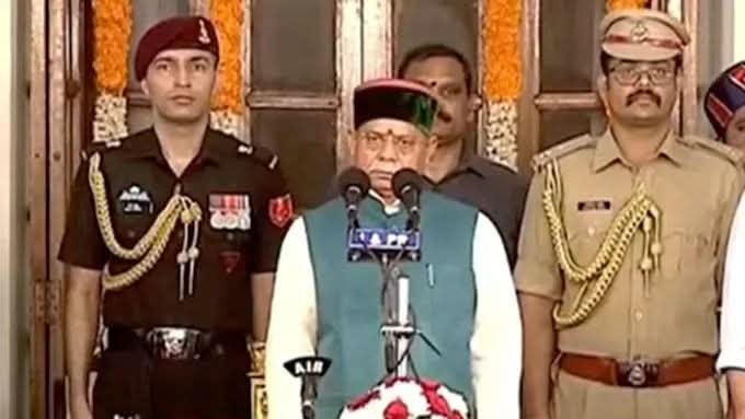 Shiv Pratap Shukla Sworn in as Telangana Governor