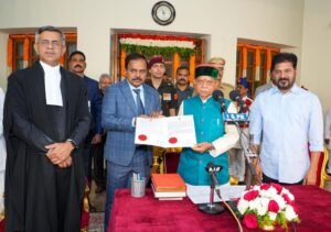 Shiv Pratap Shukla Sworn in as Telangana Governor