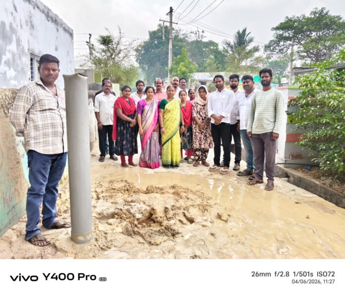 Thanks to MP Ravichandra's initiative, the efforts of 29th Division Corporator Sagar have borne fruit.