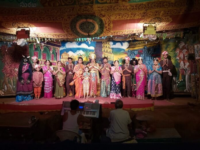 The Play 'Balanagamma' Entertained the Audience