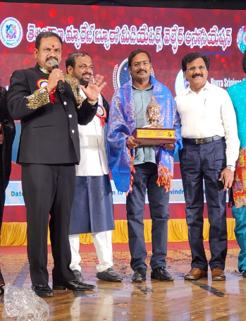 ‘Gautama Buddha Sevaratna’ Award for Muddam Narasimha Swamy
