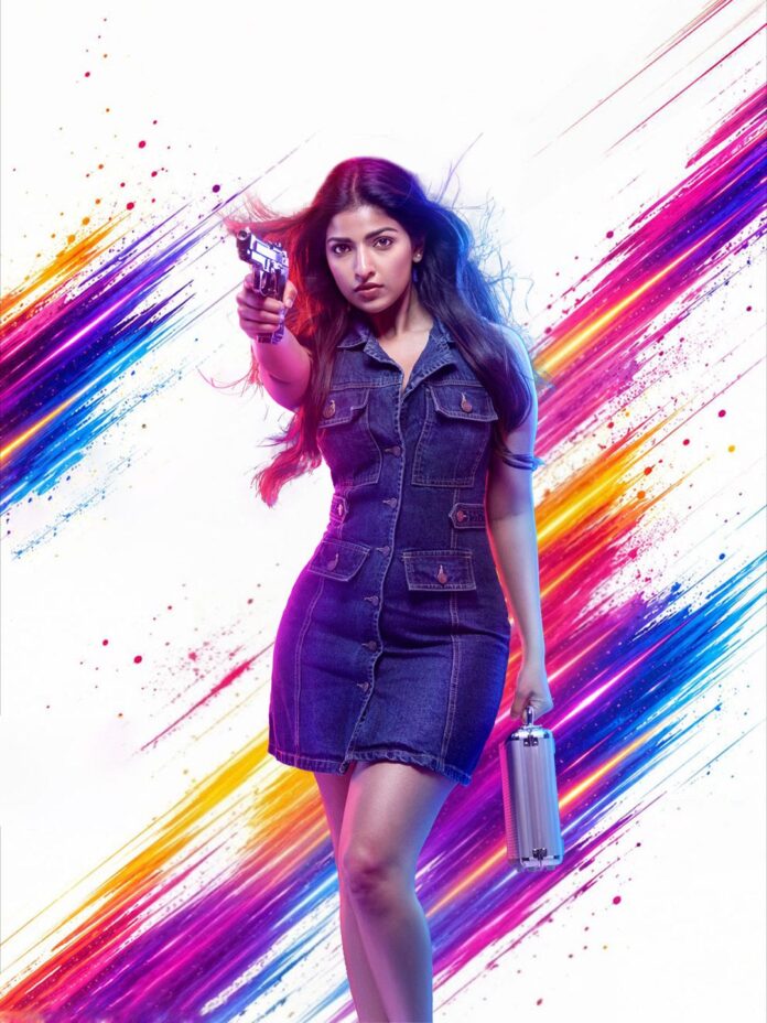 Heroine Radhya's Poster Released from the Film 'The Red Bag'