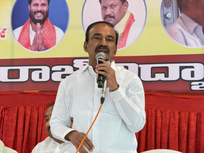 Mudirajs Must Be Included in BC-A – Eatala Rajender