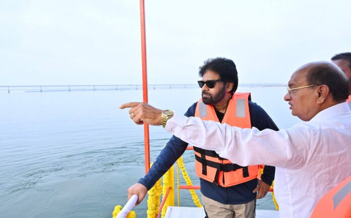 Pawan orders full report on Davari pollution, conducts field inspection by boat