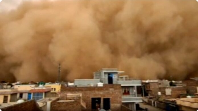 Sandstorm Wreaks Havoc in Rajasthan