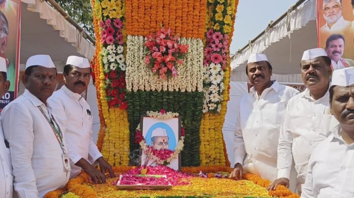 Rich tributes paid on the occasion of Damodaram Sanjivayya's death anniversary.