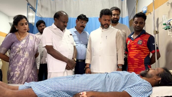 Visakha Steel Plant accident is extremely tragic: Union Minister Kumaraswamy Visakha Steel Plant accident is extremely tragic: Union Minister Kumaraswamy