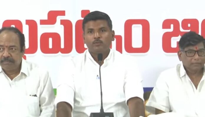 In the Sai Krishna case, a case should be filed naming Chandrababu as A1 and the Home Minister as A2. — Former Minister Gudivada In the Sai Krishna case, a case should be filed naming Chandrababu as A1 and the Home Minister as A2. — Former Minister Gudivada