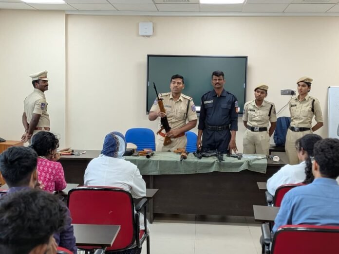 Arms awareness program for AIIMS Bibinagar staff Arms awareness program for AIIMS Bibinagar staff