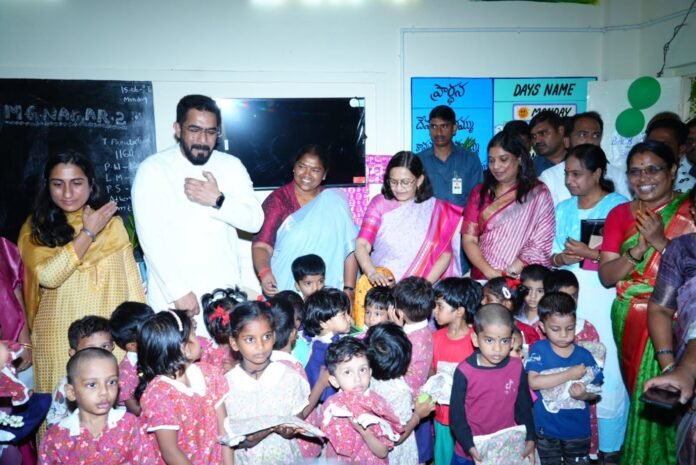 Anganwadi centers are strong foundations for children's future: Minister Seethakka