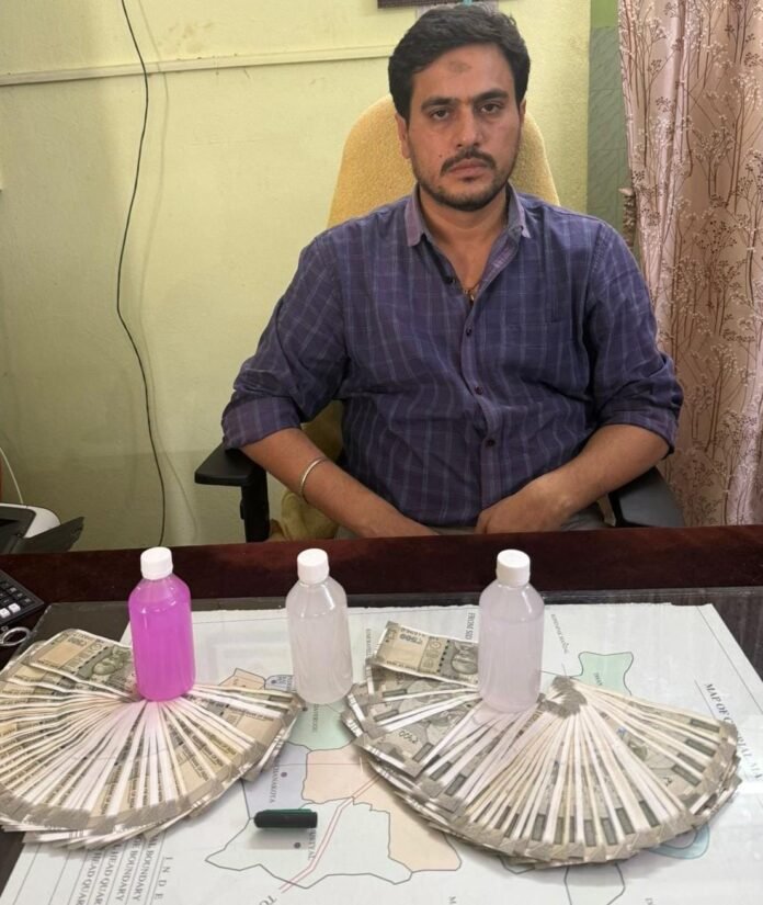 Cheryal Tahsildar caught by the ACB while accepting a bribe of Rs 70,000. Cheryal Tahsildar caught by the ACB while accepting a bribe of Rs 70,000.