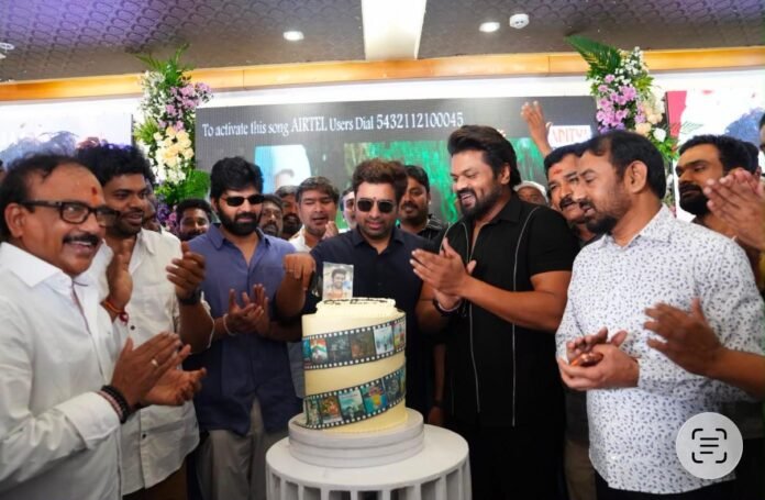 Nara Rohit's birthday celebrations held on a grand scale in the Telugu states. Nara Rohit's birthday celebrations held on a grand scale in the Telugu states.